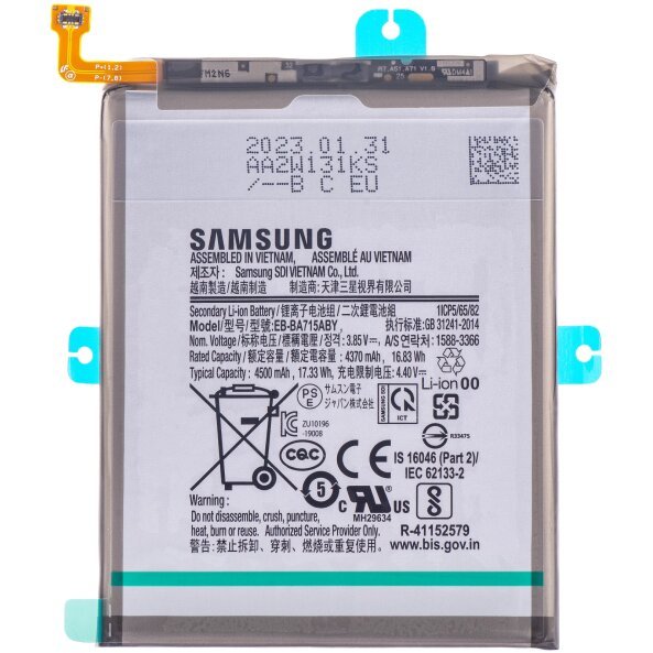 Acumulator Samsung Galaxy A71 A715, EB-BA715ABY, Service Pack GH82-22153A
