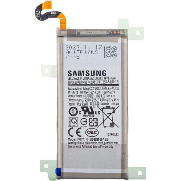 Acumulator Samsung Galaxy S8 G950, EB-BG950ABE, Service Pack GH43-04729A