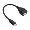 Adaptor OTG USB-A - microUSB Akyga, Negru AK-AD-09
