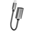 Adaptor OTG USB-A - USB-C Dudao L15T, Negru