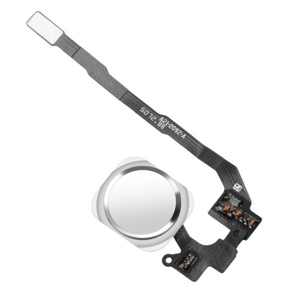 Ansamblu Buton Meniu Apple iPhone SE (2016) / 5s, cu banda, Argintiu