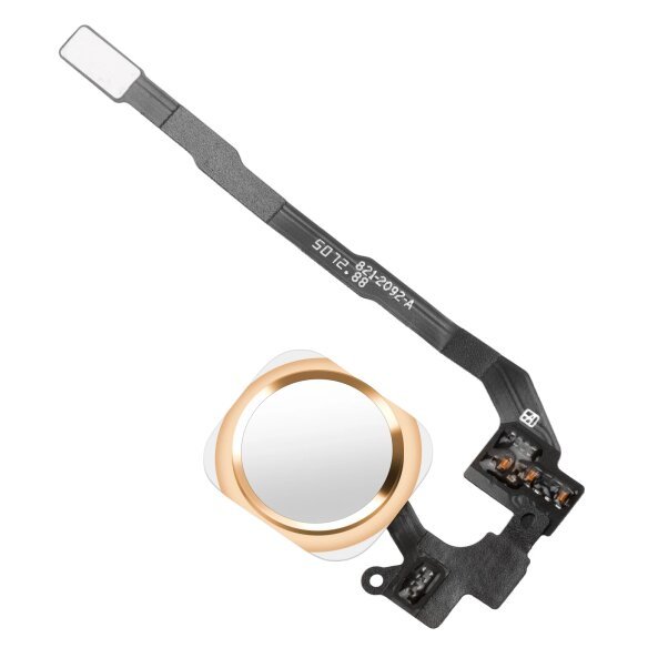 Ansamblu Buton Meniu Apple iPhone SE (2016) / 5s, cu banda, Auriu