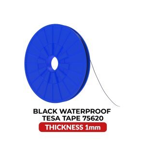 Banda Adeziva OEM, 1mm, 25m, Acrilic, Neagra, Impermeabil 