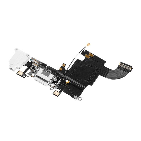 Banda cu Conector Incarcare - Audio - Microfon Apple iPhone 6s, Alb