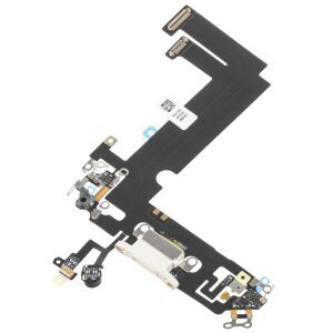 Banda cu Conector Incarcare - Microfon Apple iPhone 12 mini, Alb