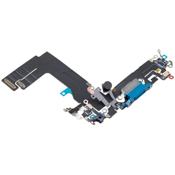 Banda cu Conector Incarcare - Microfon Apple iPhone 13 mini, Albastru
