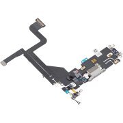 Banda cu Conector Incarcare - Microfon Apple iPhone 13 Pro, Argintiu