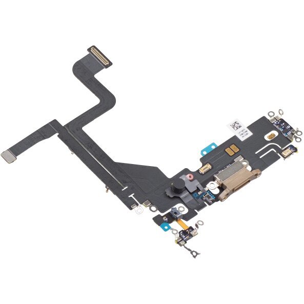 Banda cu Conector Incarcare - Microfon Apple iPhone 13 Pro, Auriu