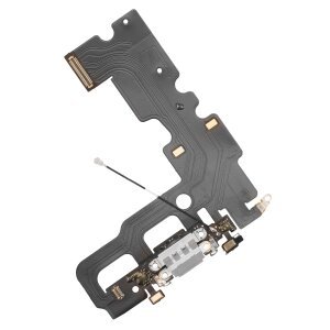 Banda cu Conector Incarcare - Microfon Apple iPhone 7, Argintiu