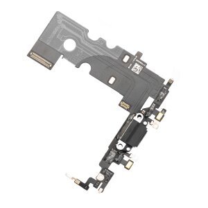 Banda cu Conector Incarcare - Microfon Apple iPhone 8, Negru