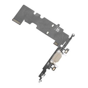 Banda cu Conector Incarcare - Microfon Apple iPhone 8 Plus, Auriu