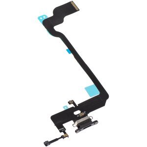 Banda cu Conector Incarcare - Microfon Apple iPhone XS, Negru