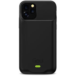 Baterie Externa Tip Husa Wireless Goui pentru Apple iPhone 11 Pro, 3500mAh, 5W, Neagra