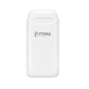 Baterie Externa Wireless Pitaka Air Pal Essential pentru Apple Airpods Gen 1 / Gen 2, 1200mAh, 5W, Alba AP1002