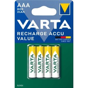 Baterie Reincarcabila Varta Professional, AAA / LR3, 800mAh, Set 4 bucati