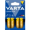 Baterie Varta Longlife 4106, AA / LR6, Set 4 bucati