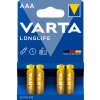 Baterie Varta Longlife 4903, AAA / LR3, Set 4 bucati