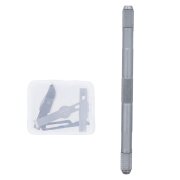 Bisturiu OEM, Aluminiu, Cu Lame, Gri 