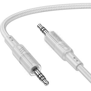 Cablu Audio 3.5mm - 3.5mm HOCO UPA27, 1.2m, Gri 