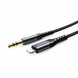 Cablu Audio Lightning - 3.5mm Joyroom, 1m, Negru SY-A02