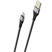 Cablu Date si Incarcare USB-A - Lightning Borofone BU11 Tasteful, 18W, 1.2m, Negru