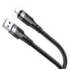 Cablu Date si Incarcare USB-A - Lightning Borofone BU35 Influence, 18W, 1.2m, Negru