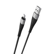 Cablu Date si Incarcare USB-A - Lightning Borofone BX32, 18W, 1m, Negru
