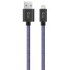 Cablu Date si Incarcare USB-A - Lightning Goui, 18W, 1m, Bleumarin G-8PINFASHIONJB