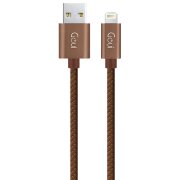 Cablu Date si Incarcare USB-A - Lightning Goui, 18W, 1m, Maro G-8PINFASHIONBR