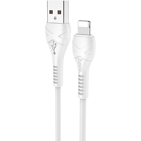 Cablu Date si Incarcare USB-A - Lightning HOCO X37, 18W, 1m, Alb