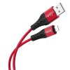 Cablu Date si Incarcare USB-A - Lightning HOCO X38 Cool, 18W, 1m, Rosu