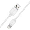 Cablu Date si Incarcare USB-A - Lightning XO Design NB36, 18W, 1m, Alb