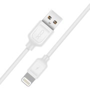 Cablu Date si Incarcare USB-A - Lightning XO Design NB36, 18W, 1m, Alb