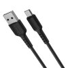 Cablu Date si Incarcare USB-A - microUSB Borofone BX16, 18W, 1m, Negru