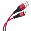 Cablu Date si Incarcare USB-A - microUSB HOCO X38 Cool, 18W, 1m, Rosu