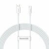 Cablu Date si Incarcare USB-A - USB-C Baseus Superior Series, 100W, 2m, Alb CAYS001402 