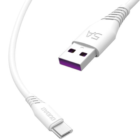 Cablu Date si Incarcare USB-A - USB-C Dudao L2T, 1m, Alb