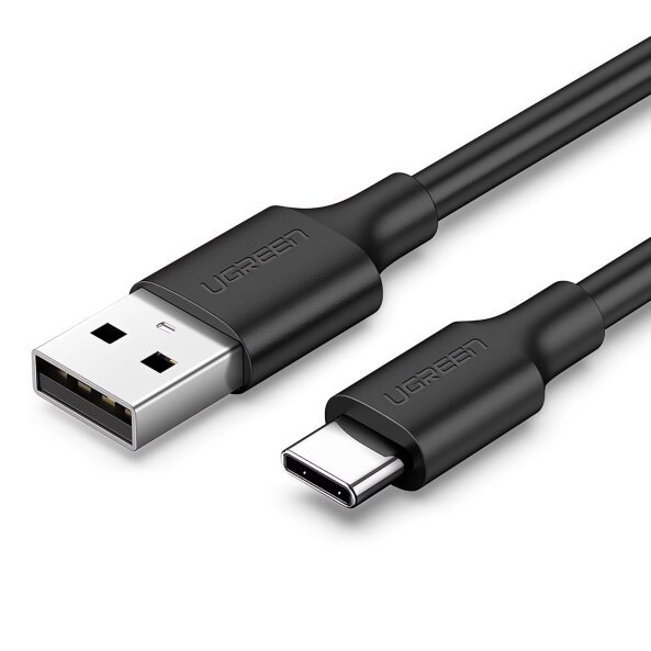 Cablu Date si Incarcare USB-A - USB-C UGREEN US287, 1.5m, Negru