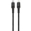Cablu Date si Incarcare USB-C - Lightning Goui Tough, 18W, 1.5m, Bleumarin G-TOUGHC94BK