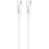 Cablu Date si Incarcare USB-C - USB-C BLUE Power BBX44, 100W, 1m, Alb