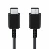 Cablu Date si Incarcare USB-C - USB-C Samsung EP-DA705, 25W, 1m, Negru EP-DA705BBEGWW