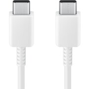Cablu Date si Incarcare USB-C - USB-C Samsung EP-DA705BWE, 25W, 1m, Alb GP-TOU021RFBWW