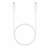 Cablu Date si Incarcare USB-C - USB-C Samsung EP-DG977BWE, 100W, 1m, Alb