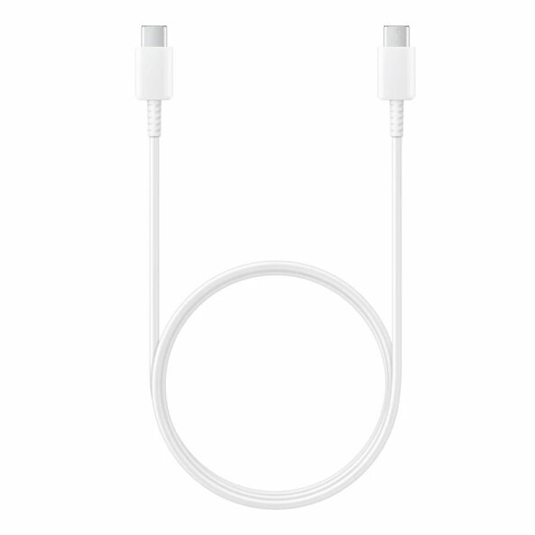 Cablu Date si Incarcare USB-C - USB-C Samsung EP-DG977BWE, 100W, 1m, Alb