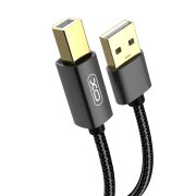 Cablu Imprimanta XO Design GB010A, USB-A - USB-B, 1.5m, Negru