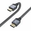 Cablu Video WZK, HDMI - HDMI, 8K, 1m, Gri WHDMI-10
