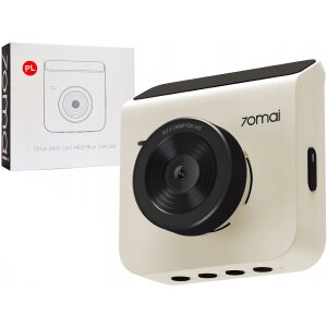 Camera Auto Xiaomi 70mai Dash Cam A400, 2K, Wi-Fi, Afisaj 2inch, Bej