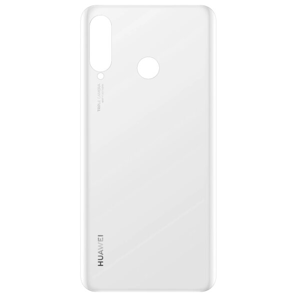 Capac Baterie Huawei P30 lite, Versiune 24 MP, Alb