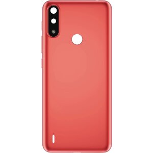 Capac Baterie Motorola Moto E7i Power / E7 Power, Rosu (Coral Red), Service Pack 5S58C18232 