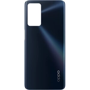 Capac Baterie Oppo A16s / A54s / A16, Negru (Crystal Black), Service Pack 3203434 